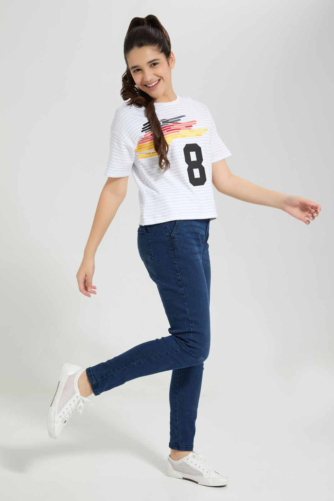 Redtag-DK-Was-Baggy-Denim-Category:Jeggings,-Colour:Dark-Wash,-Deals:New-In,-Filter:Senior-Girls-(8-to-14-Yrs),-FIT-WALL-(FTW),-GSR-Jeggings,-New-In-GSR-APL,-Non-Sale,-Section:Girls-(0-to-14Yrs),-W22O-Senior-Girls-9 to 14 Years