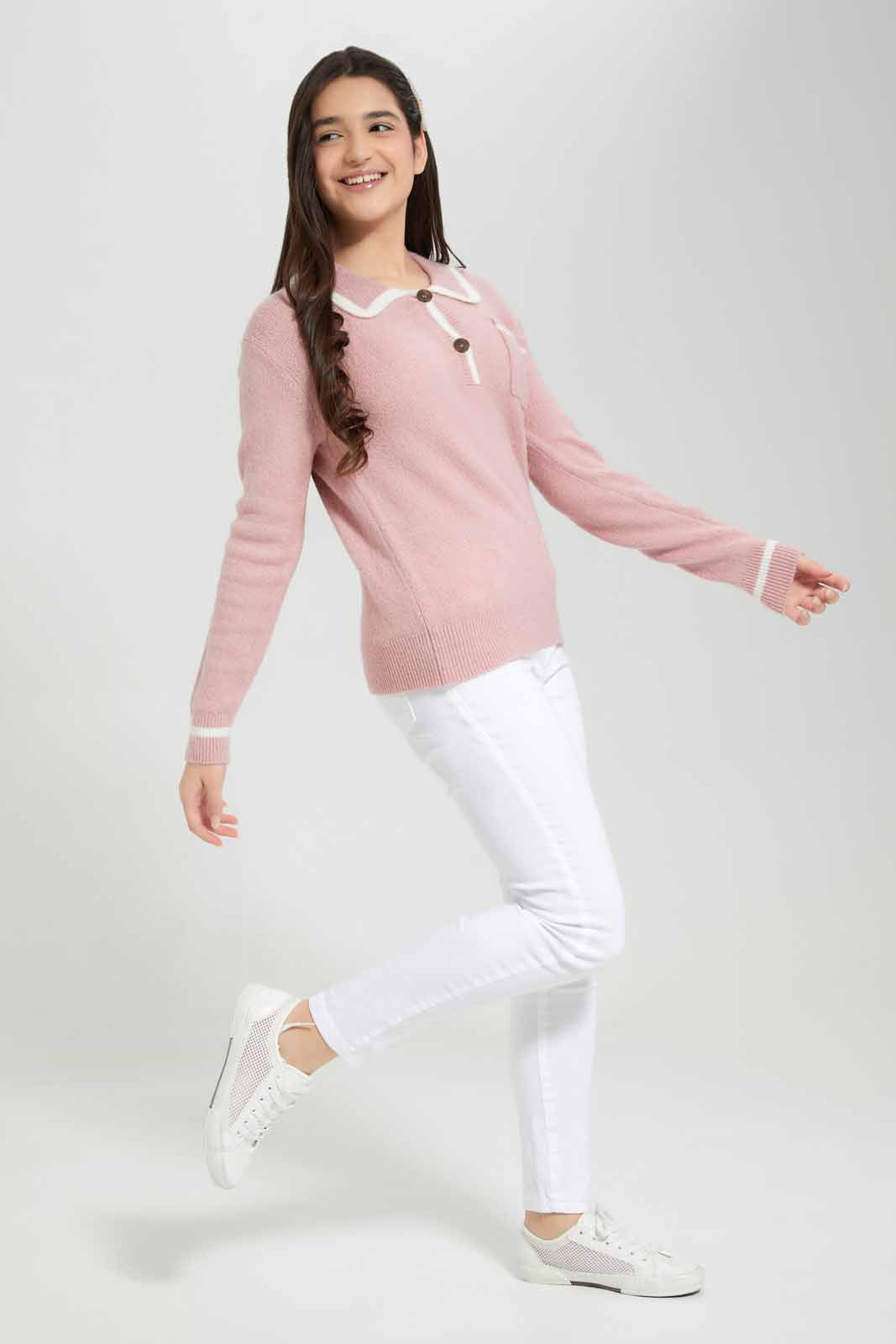 Redtag-White-Skinny-Category:Jeans,-Colour:White,-Deals:New-In,-Filter:Senior-Girls-(8-to-14-Yrs),-FIT-WALL-(FTW),-GSR-Jeans,-New-In-GSR-APL,-Non-Sale,-Section:Girls-(0-to-14Yrs),-W22O-Senior-Girls-9 to 14 Years