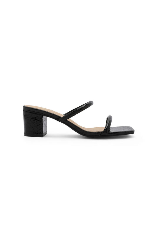Redtag-Black-Block-Heel-Mule-Category:Sandals,-Colour:Black,-Deals:New-In,-Dept:Ladieswear,-Filter:Women's-Footwear,-Foo-Women-heel,-LEC-Sandals,-New-In-Women-FOO,-Non-Sale,-Section:Women,-W22B-Women's-