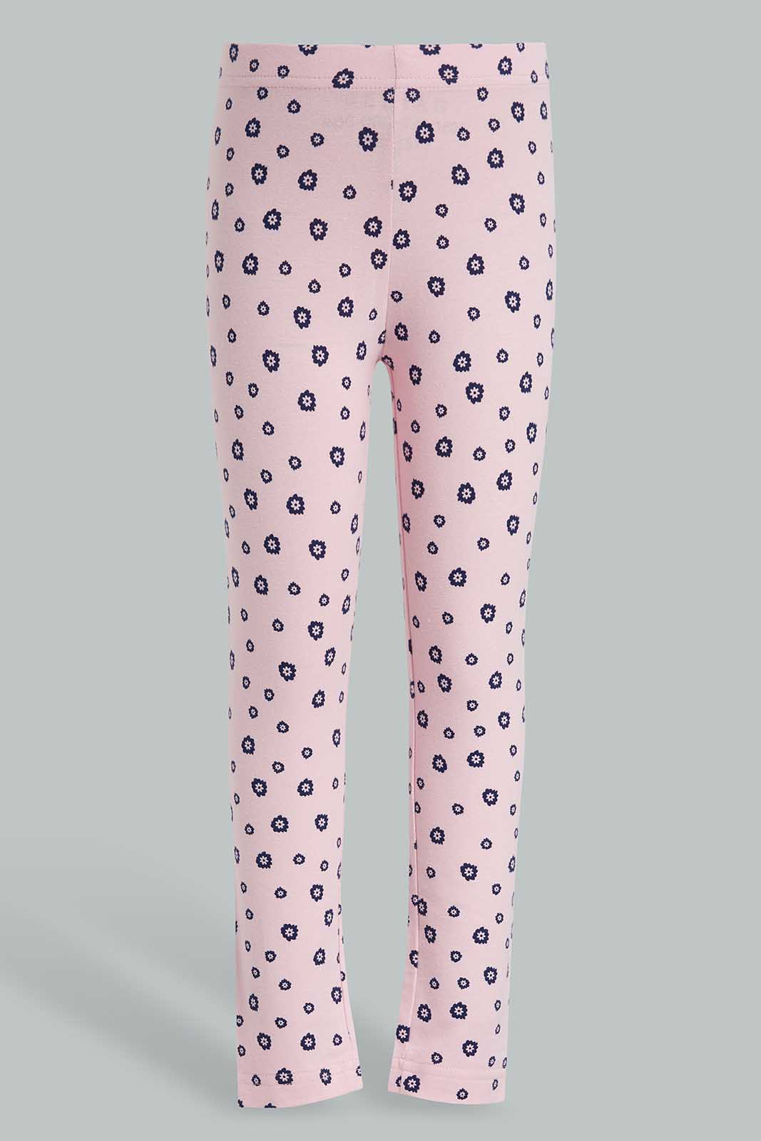 Redtag-Assorted-2-Pack-Girls-Legging-Category:Jeggings,-Colour:Assorted,-Deals:New-In,-Filter:Girls-(2-to-8-Yrs),-GIR-Jeggings,-New-In-GIR-APL,-Non-Sale,-Section:Girls-(0-to-14Yrs),-W22O-Girls-2 to 8 Years