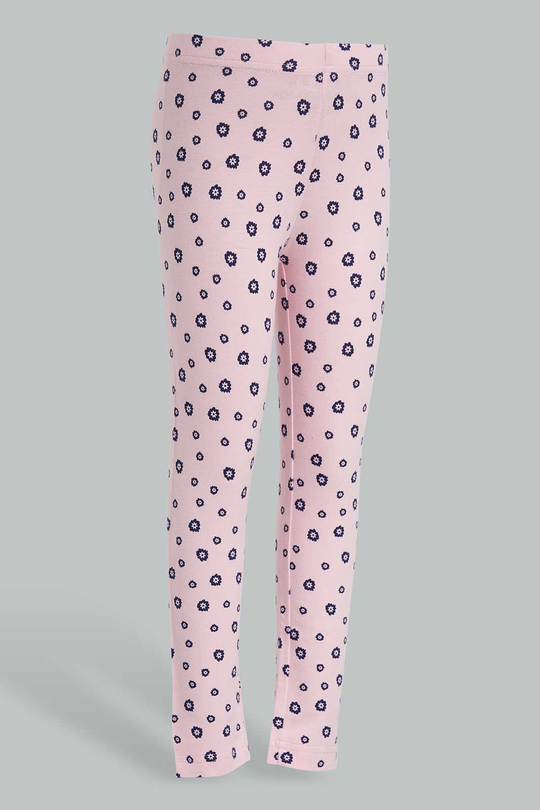 Redtag-Assorted-2-Pack-Girls-Legging-Category:Jeggings,-Colour:Assorted,-Deals:New-In,-Filter:Girls-(2-to-8-Yrs),-GIR-Jeggings,-New-In-GIR-APL,-Non-Sale,-Section:Girls-(0-to-14Yrs),-W22O-Girls-2 to 8 Years