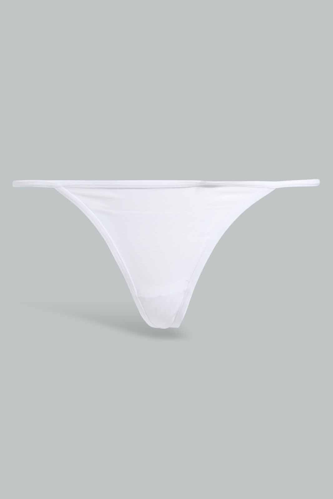 Redtag-White-Plain-Babydoll-With-Thong-Category:Babydolls,-Colour:White,-Deals:New-In,-Filter:Women's-Clothing,-New-In-Women-APL,-Non-Sale,-Section:Women,-W22O,-Women-Babydolls--