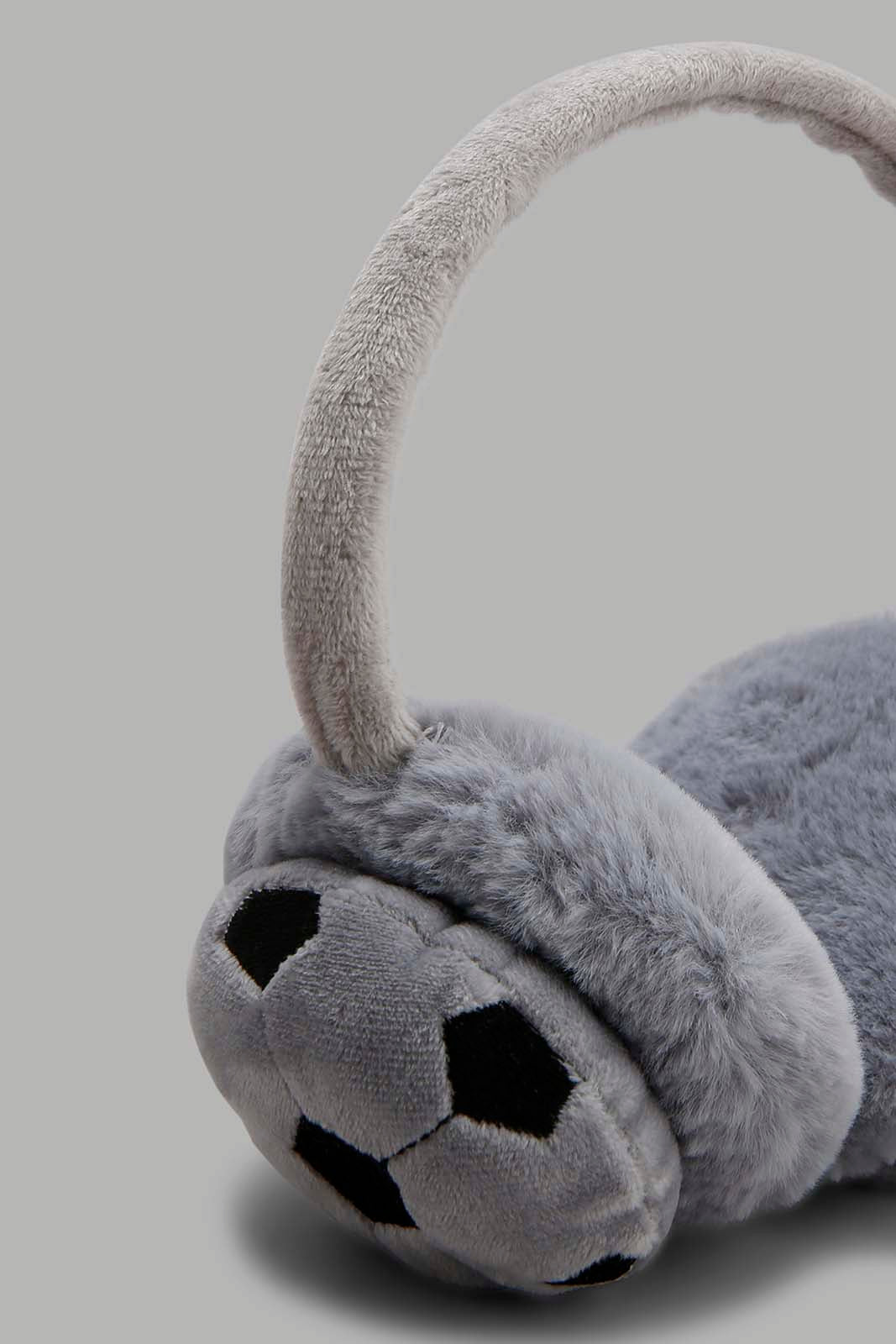 Redtag-Grey-Embellished-Earmuff-BOY-Knitted-Accessories,-Category:Knitted-Accessories,-Colour:Grey,-Filter:Boys-Accessories,-New-In,-New-In-BOY-ACC,-Non-Sale,-Section:Boys-(0-to-14Yrs),-W22A-Boys-