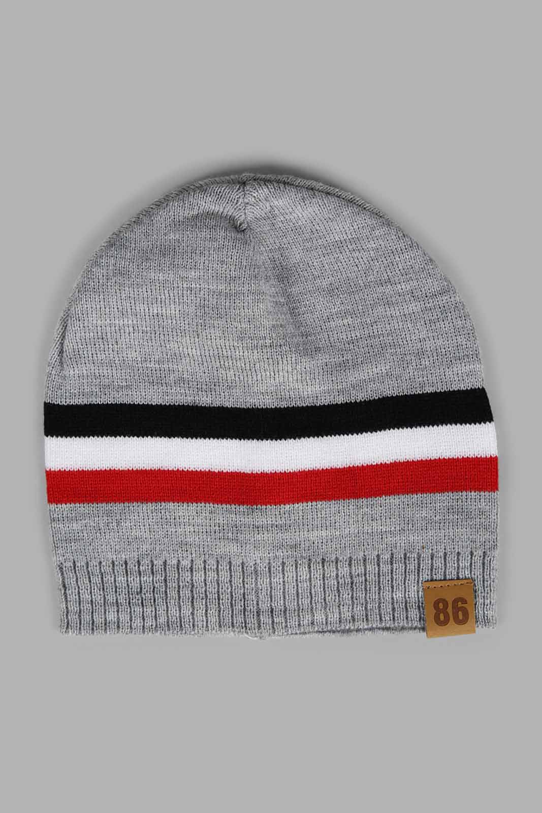 Redtag-Multi-Stripe-Knitted-Cap-Set-Of-2-BOY-Knitted-Accessories,-Category:Knitted-Accessories,-Colour:Assorted,-Filter:Boys-Accessories,-New-In,-New-In-BOY-ACC,-Non-Sale,-Section:Boys-(0-to-14Yrs),-W22A-Boys-
