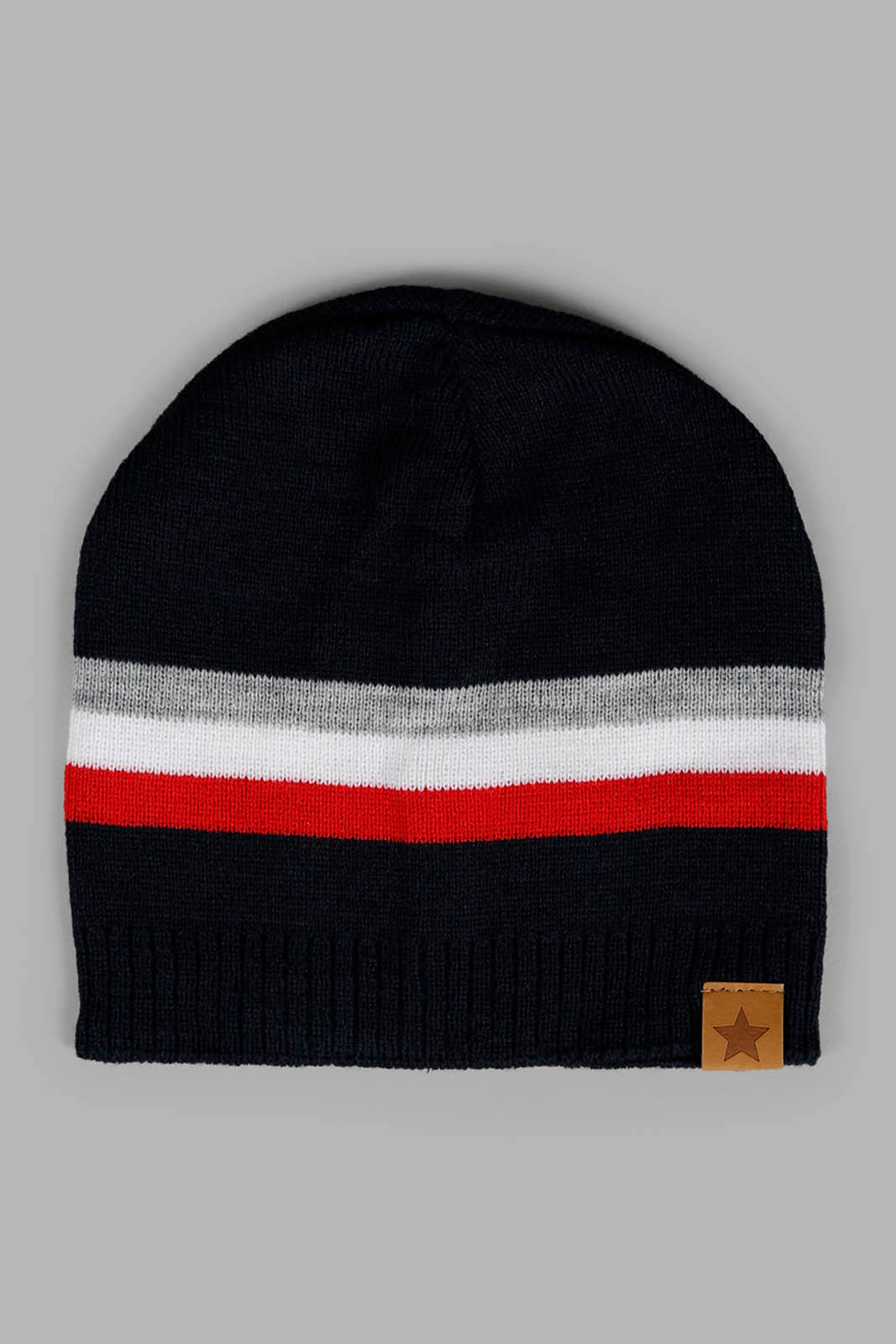 Redtag-Multi-Stripe-Knitted-Cap-Set-Of-2-BOY-Knitted-Accessories,-Category:Knitted-Accessories,-Colour:Assorted,-Filter:Boys-Accessories,-New-In,-New-In-BOY-ACC,-Non-Sale,-Section:Boys-(0-to-14Yrs),-W22A-Boys-