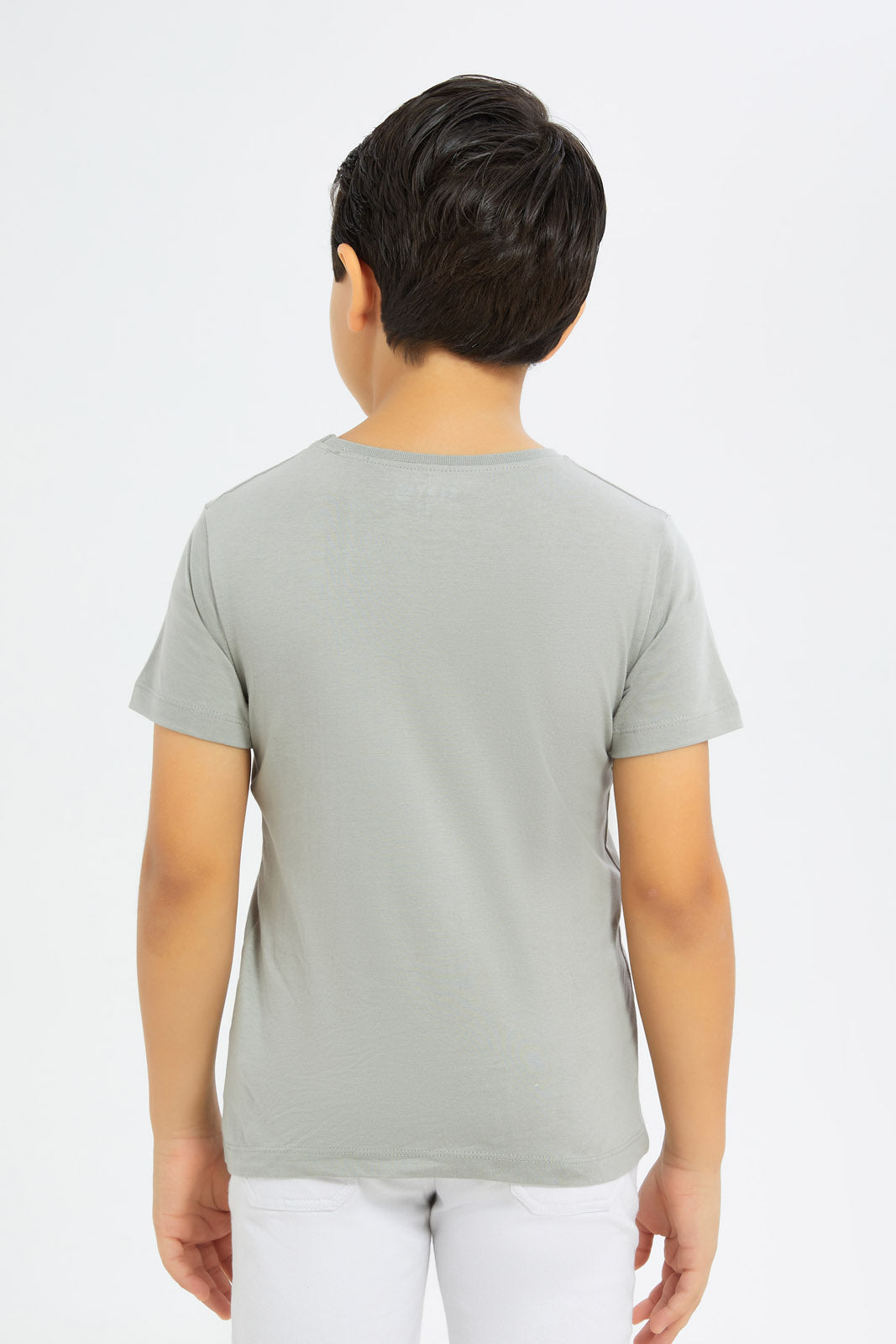 Redtag-Green-Print-Pocket-Short-Sleeve-T-Shirt-BOY-T-Shirts,-Category:T-Shirts,-Colour:Green,-Deals:4-FOR-40,-Deals:Sale,-Dept:Boys,-Filter:Boys-(2-to-8-Yrs),-H1:KWR,-H2:BOY,-H3:TSH,-H4:TSH,-Promo:TBL,-Sale-BOY-APL,-Season:W22O,-Section:Boys-(0-to-14Yrs),-TBL,-W22O-Boys-2 to 8 Years