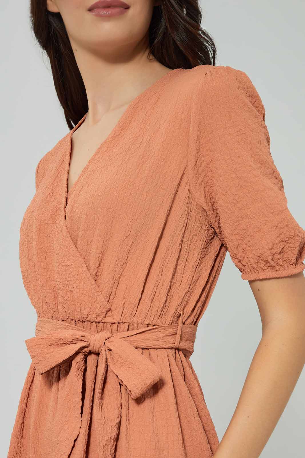 Women Pink Tiered Dress