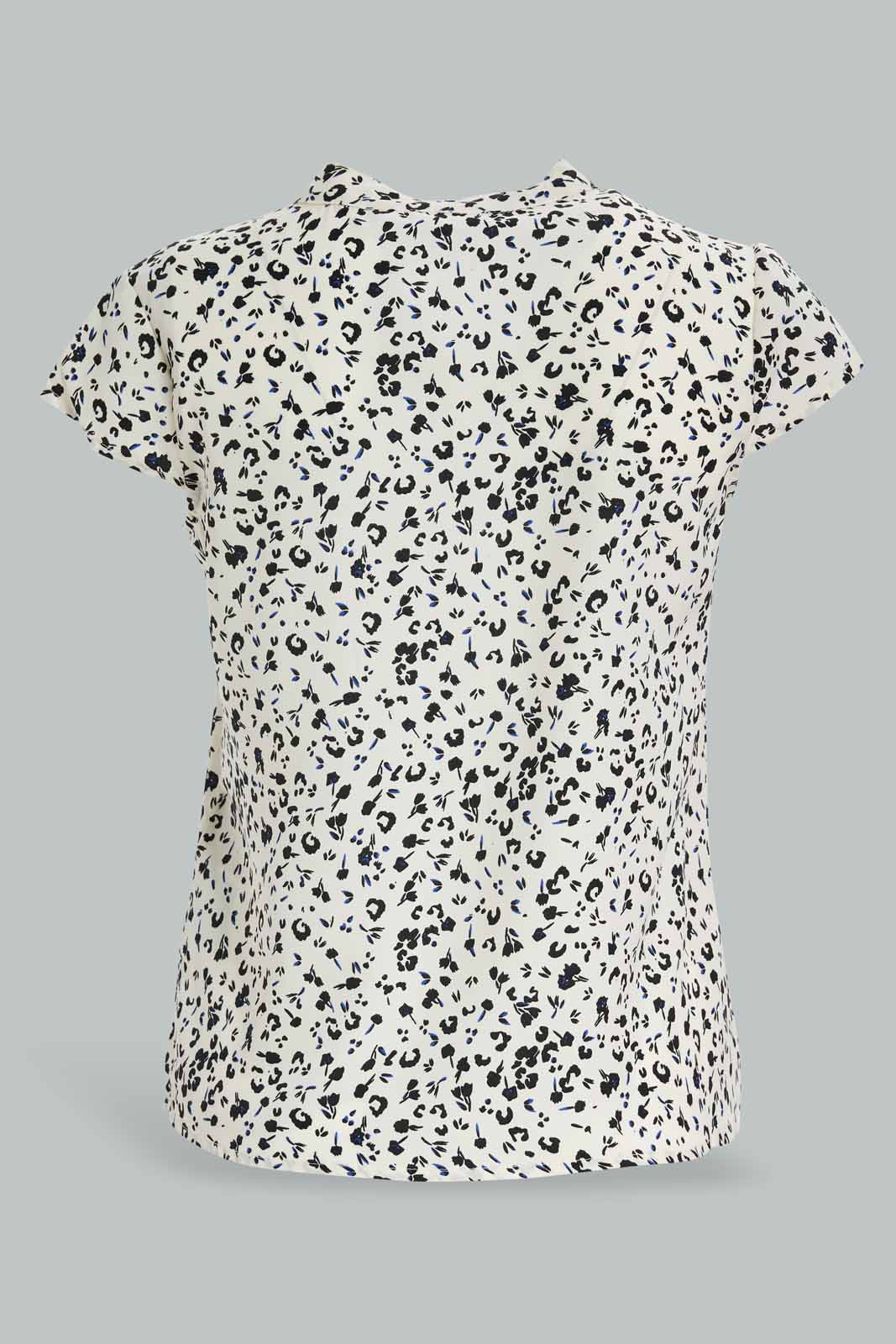 Redtag-Assorted-Printed-Half-Placket-Detail-Blouse-Category:Blouses,-Colour:Assorted,-Deals:New-In,-Filter:Women's-Clothing,-New-In-Women-APL,-Non-Sale,-Section:Women,-W22A,-Women-Blouses-Women's-