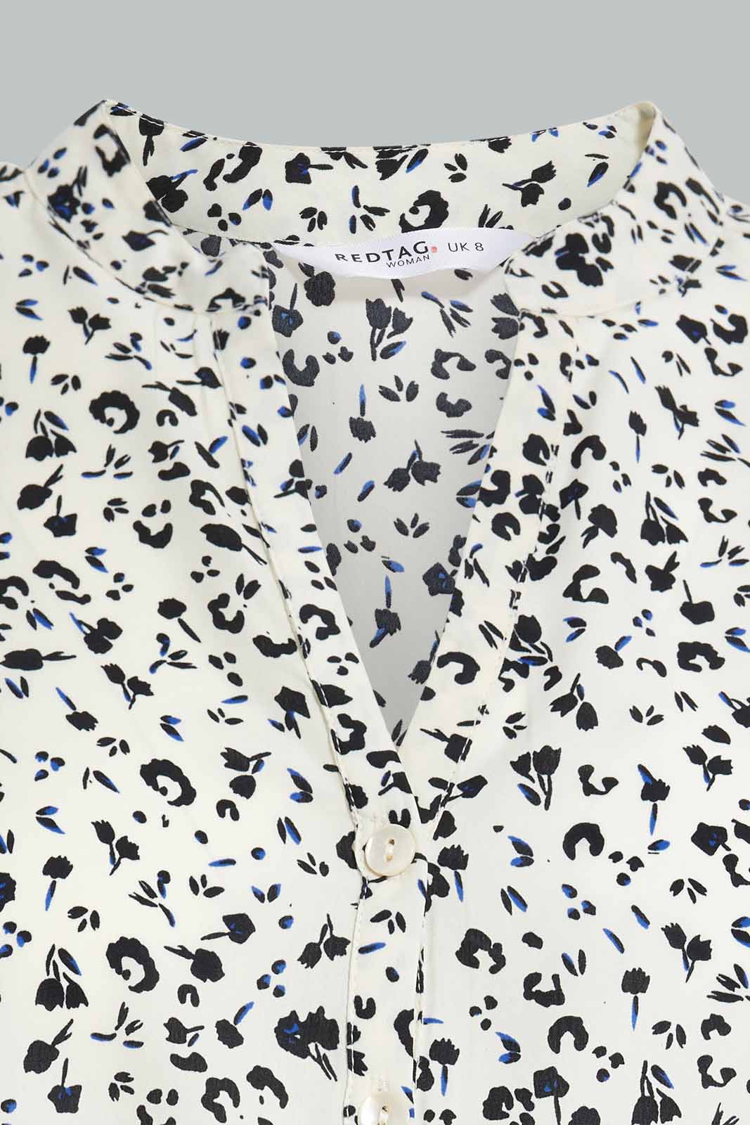 Redtag-Assorted-Printed-Half-Placket-Detail-Blouse-Category:Blouses,-Colour:Assorted,-Deals:New-In,-Filter:Women's-Clothing,-New-In-Women-APL,-Non-Sale,-Section:Women,-W22A,-Women-Blouses-Women's-