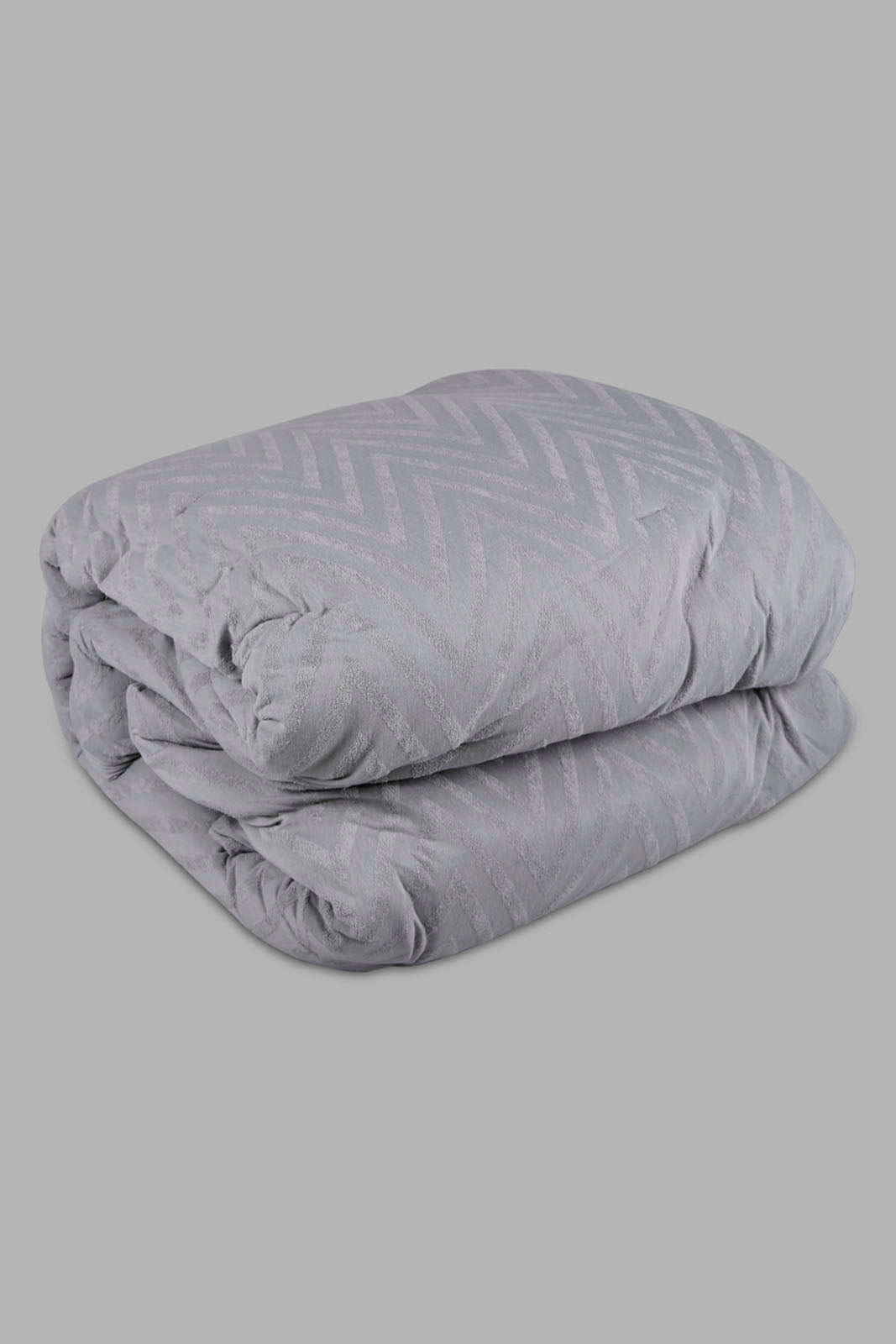 Redtag-Grey-3-Pc-Jersey-Comforter-Set-(Double-Size)-Category:Comforters,-Colour:Grey,-Deals:New-In,-Filter:Home-Bedroom,-HMW-BED-Comforters,-New-In-HMW-BED,-Non-Sale,-Section:Homewares,-W22A-Home-Bedroom-