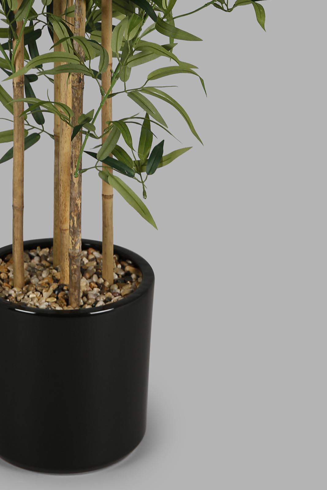 Redtag-Artificial-Bamboo-Plant-With-Ceramic-Black-Pot-140Cm-Category:Plants-&-Flowers,-Colour:Green,-Deals:New-In,-Filter:Home-Decor,-HMW-HOM-Decorative-Accessories,-New-In-HMW-HOM,-Non-Sale,-Section:Homewares,-W22O-Home-Decor-