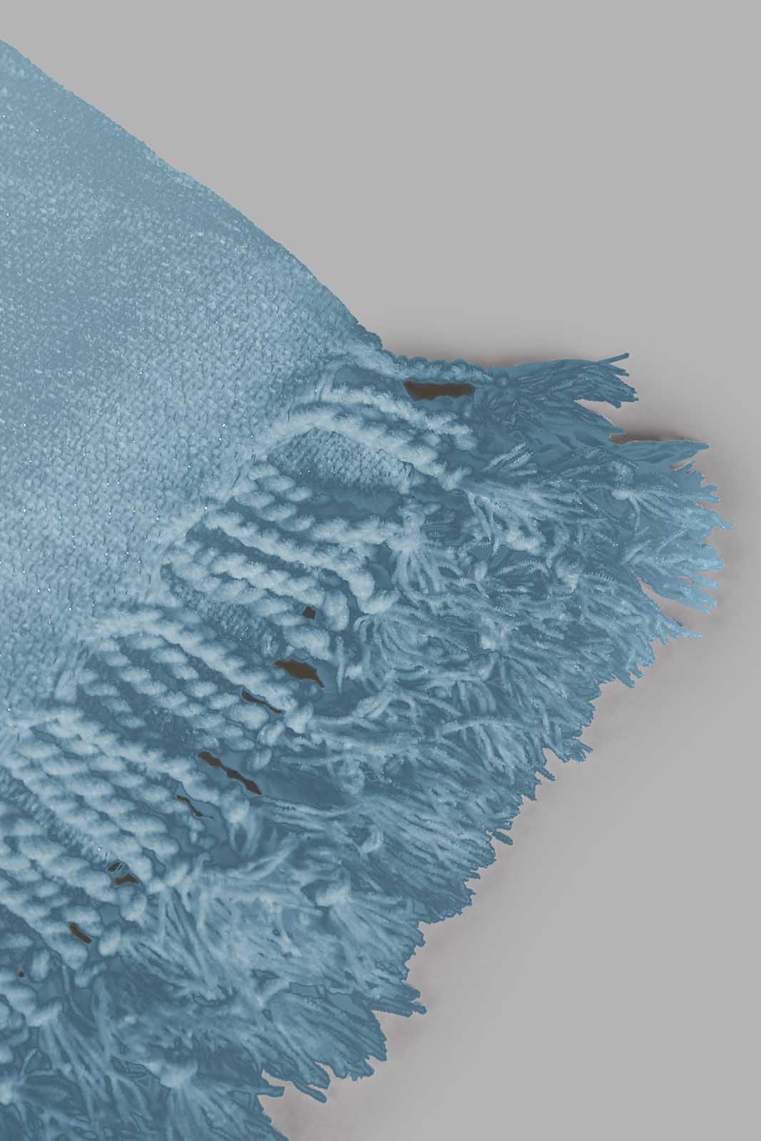 Redtag-Teal-Chenille-Throw-With-Gold-Metallic-Yarn-Category:Throws,-Colour:Teal,-Deals:New-In,-Filter:Home-Bedroom,-HMW-BED-Throws,-New-In-HMW-BED,-Non-Sale,-Section:Homewares,-W22A-Home-Bedroom-
