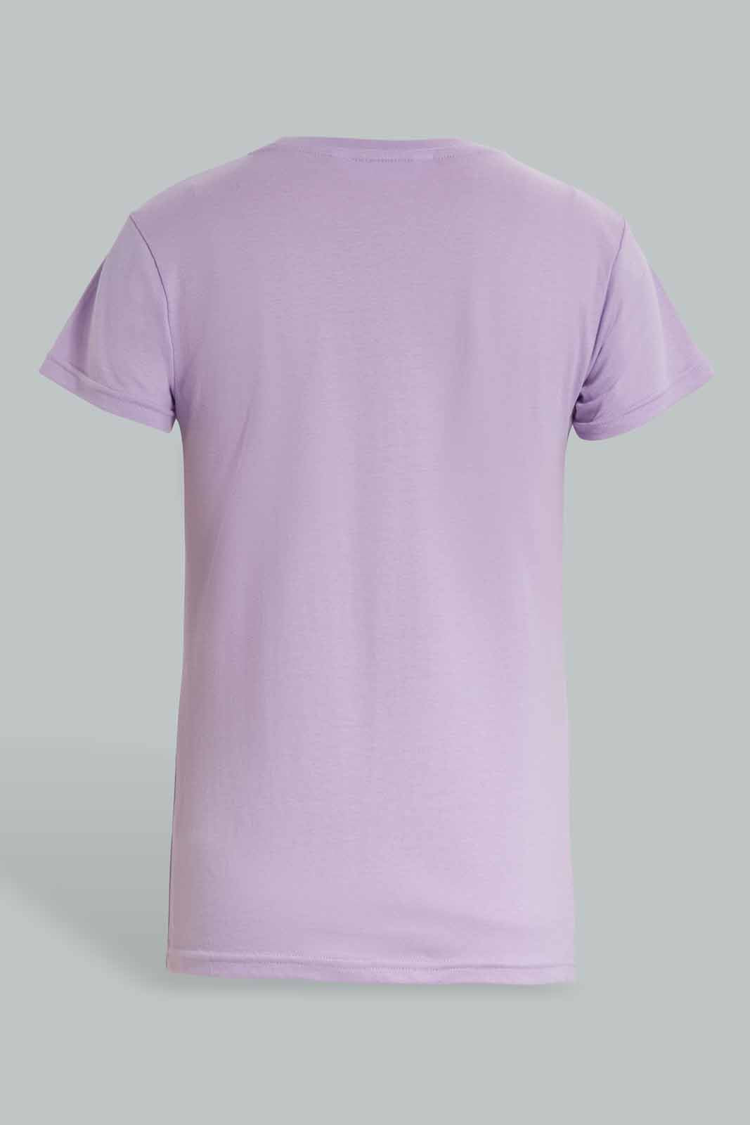 Redtag-Purple-Basic-T-Shirt-Category:T-Shirts,-Colour:Purple,-Deals:New-In,-Filter:Senior-Girls-(9-to-14-Yrs),-GSR-T-Shirts,-New-In-GSR-APL,-Non-Sale,-Section:Girls-(0-to-14Yrs),-TBL,-W22A-Senior-Girls-9 to 14 Years