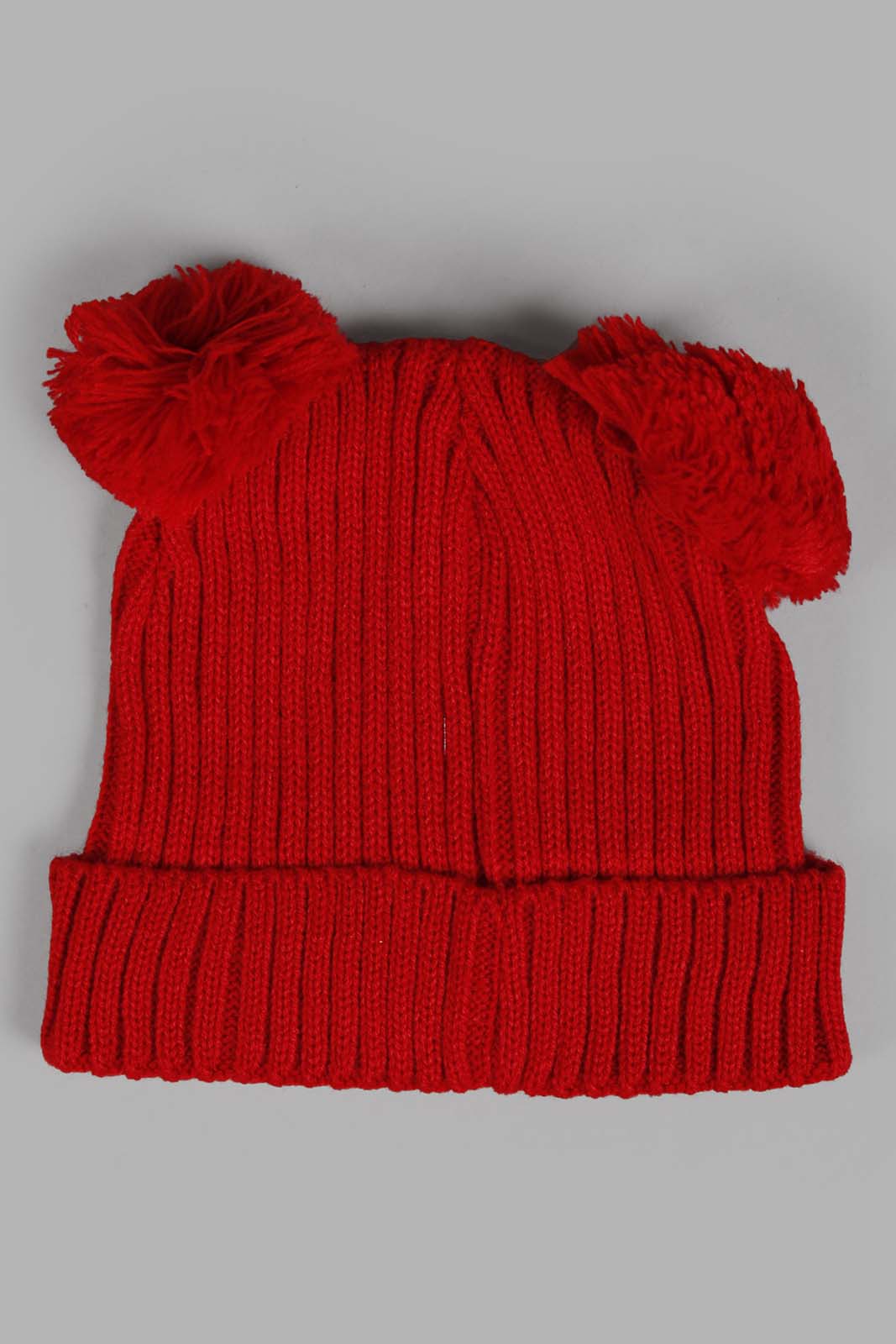 Redtag-Assorted-Mustard-And-Red-Charcater-Knitted-Cap-Set-Of-2-BOY-Knitted-Accessories,-Category:Knitted-Accessories,-Colour:Assorted,-Filter:Boys-Accessories,-New-In,-New-In-BOY-ACC,-Non-Sale,-Section:Boys-(0-to-14Yrs),-W22A-Boys-