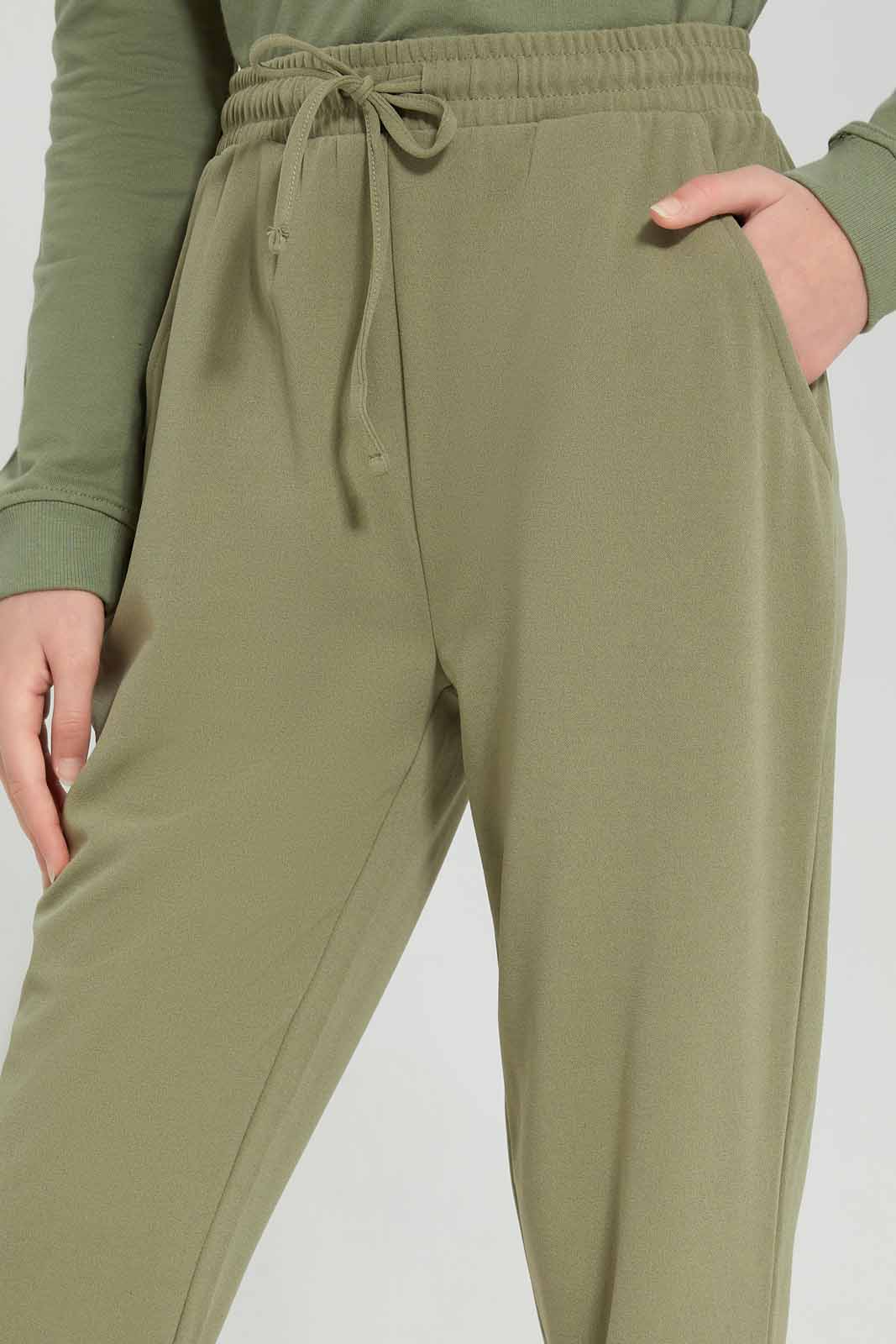 Redtag-Olive-Kintter-Jogger-Category:Joggers,-Colour:Olive,-Deals:New-In,-Filter:Senior-Girls-(8-to-14-Yrs),-GSR-Joggers,-NDAY,-New-In-GSR-APL,-Non-Sale,-Section:Girls-(0-to-14Yrs),-TBL,-W22A-Senior-Girls-9 to 14 Years
