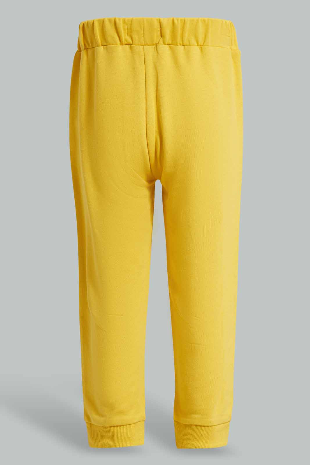 Redtag-Mustard-Solid-Active-Pant-Category:Joggers,-Colour:Mustard,-Deals:New-In,-Filter:Infant-Girls-(3-to-24-Mths),-ING-Joggers,-New-In-ING-APL,-Non-Sale,-Section:Girls-(0-to-14Yrs),-TBL,-W22A-Infant-Girls-3 to 24 Months