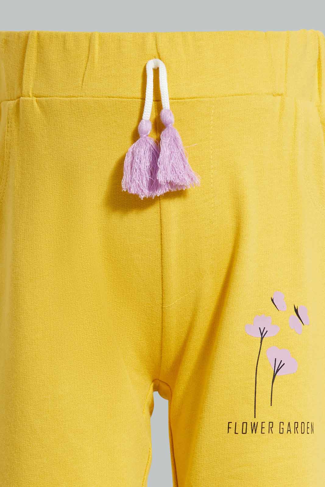 Redtag-Mustard-Solid-Active-Pant-Category:Joggers,-Colour:Mustard,-Deals:New-In,-Filter:Infant-Girls-(3-to-24-Mths),-ING-Joggers,-New-In-ING-APL,-Non-Sale,-Section:Girls-(0-to-14Yrs),-TBL,-W22A-Infant-Girls-3 to 24 Months