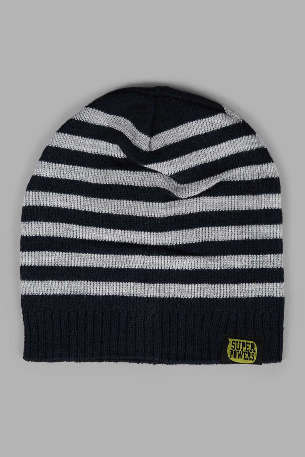 Redtag-Muliti-Color-Knitted-Cap-Set-Of-3-BOY-Knitted-Accessories,-Category:Knitted-Accessories,-Colour:Assorted,-Filter:Boys-Accessories,-New-In,-New-In-BOY-ACC,-Non-Sale,-Section:Boys-(0-to-14Yrs),-W22A-Boys-