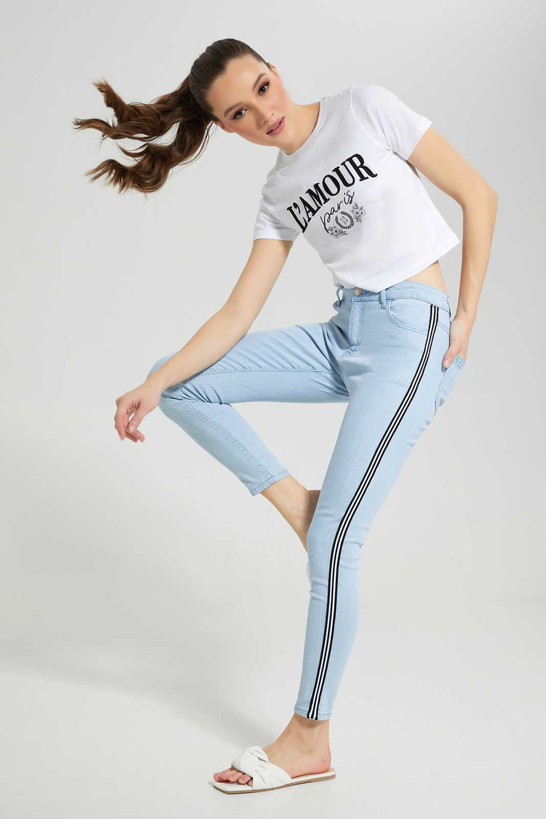 Redtag-Blue-Tshirt-Category:T-Shirts,-Colour:Blue,-Deals:New-In,-Filter:Women's-Clothing,-LDC,-LDC-T-Shirts,-New-In-LDC-APL,-Non-Sale,-Section:Women,-W22A-Women's-