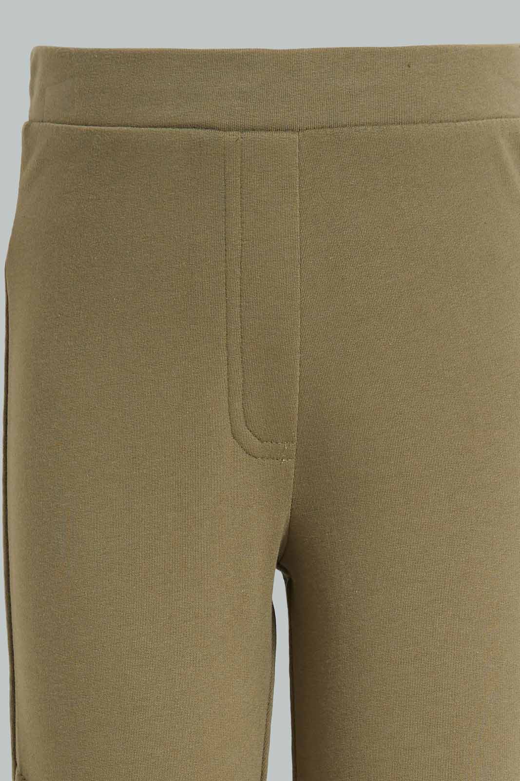 Redtag-Olive-Girls-legging-Category:Jeggings,-Colour:Olive,-Deals:New-In,-Filter:Girls-(2-to-8-Yrs),-GIR-Jeggings,-New-In-GIR-APL,-Non-Sale,-Section:Girls-(0-to-14Yrs),-W22O-Girls-