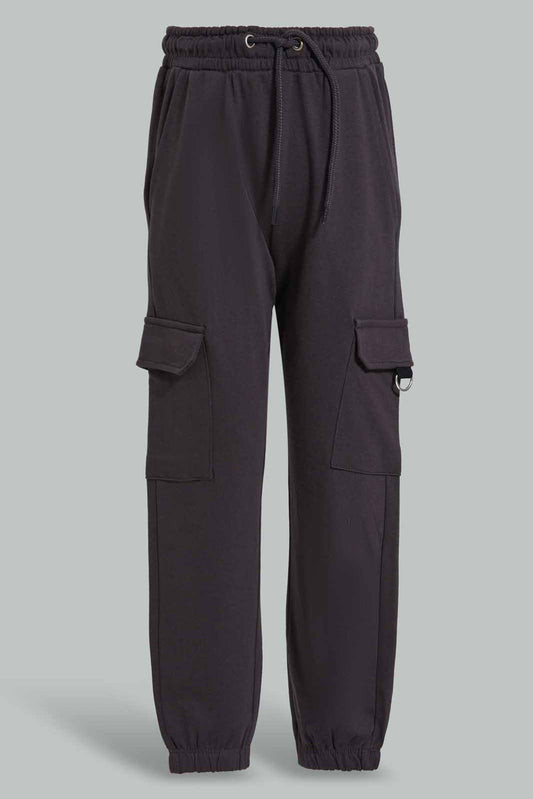 Redtag-Grey-Girls-Active-Pant-Category:Joggers,-Colour:Grey,-Deals:New-In,-Filter:Girls-(2-to-8-Yrs),-GIR-Joggers,-New-In-GIR-APL,-Non-Sale,-Section:Girls-(0-to-14Yrs),-W22O-Girls-