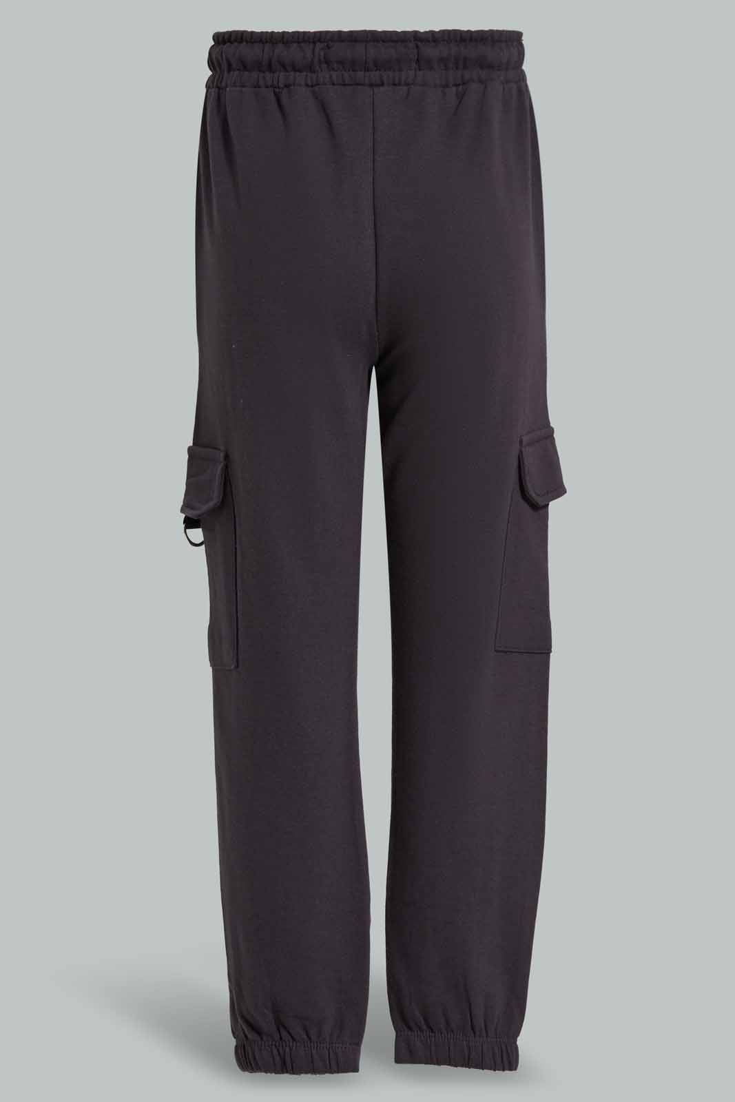 Redtag-Grey-Girls-Active-Pant-Category:Joggers,-Colour:Grey,-Deals:New-In,-Filter:Girls-(2-to-8-Yrs),-GIR-Joggers,-New-In-GIR-APL,-Non-Sale,-Section:Girls-(0-to-14Yrs),-W22O-Girls-