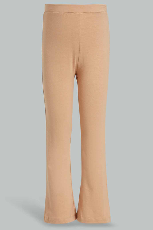 Redtag-Beige-Girls-legging-Category:Jeggings,-Colour:Beige,-Deals:New-In,-Filter:Girls-(2-to-8-Yrs),-GIR-Jeggings,-New-In-GIR-APL,-Non-Sale,-Section:Girls-(0-to-14Yrs),-W22O-Girls-