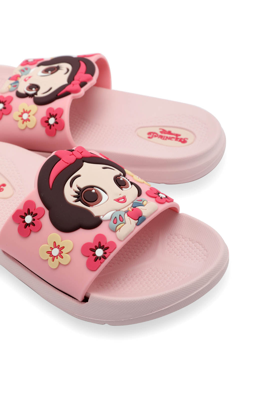 Redtag-Pink-Princess-Character-Slide-Category:Flip-Flops,-CHR,-Colour:Pink,-Deals:New-In,-Dept:Girls,-Filter:Girls-Footwear-(3-to-5-Yrs),-GIR-Flip-Flops,-New-In-GIR-FOO,-Non-Sale,-Section:Girls-(0-to-14Yrs),-W22B-Girls-3 to 5 Years