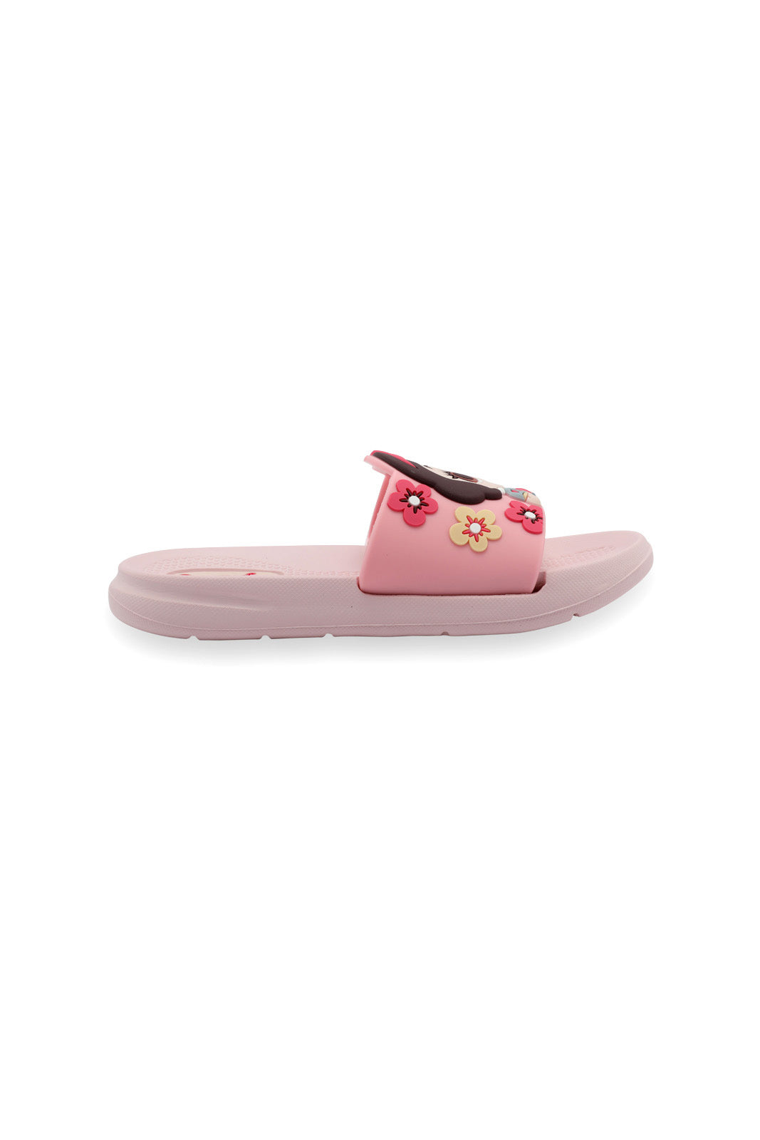 Redtag-Pink-Princess-Character-Slide-Category:Flip-Flops,-CHR,-Colour:Pink,-Deals:New-In,-Dept:Girls,-Filter:Girls-Footwear-(3-to-5-Yrs),-GIR-Flip-Flops,-New-In-GIR-FOO,-Non-Sale,-Section:Girls-(0-to-14Yrs),-W22B-Girls-3 to 5 Years