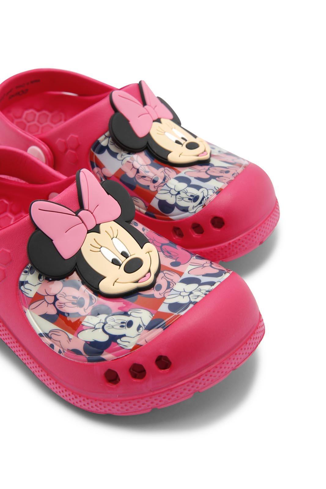 Redtag-Fuscia-Minnie-Character-Clog-Category:Flip-Flops,-CHR,-Colour:Fuchsia,-Deals:New-In,-Dept:Girls,-Filter:Girls-Footwear-(3-to-5-Yrs),-GIR-Flip-Flops,-New-In-GIR-FOO,-Non-Sale,-Section:Girls-(0-to-14Yrs),-W22B-Girls-3 to 5 Years