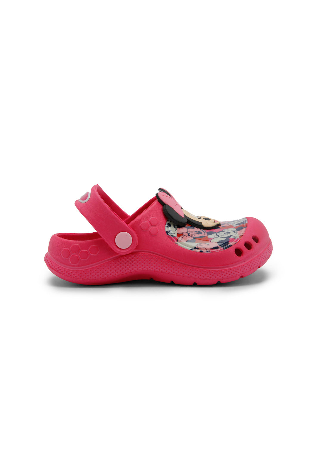 Redtag-Fuscia-Minnie-Character-Clog-Category:Flip-Flops,-CHR,-Colour:Fuchsia,-Deals:New-In,-Dept:Girls,-Filter:Girls-Footwear-(3-to-5-Yrs),-GIR-Flip-Flops,-New-In-GIR-FOO,-Non-Sale,-Section:Girls-(0-to-14Yrs),-W22B-Girls-3 to 5 Years