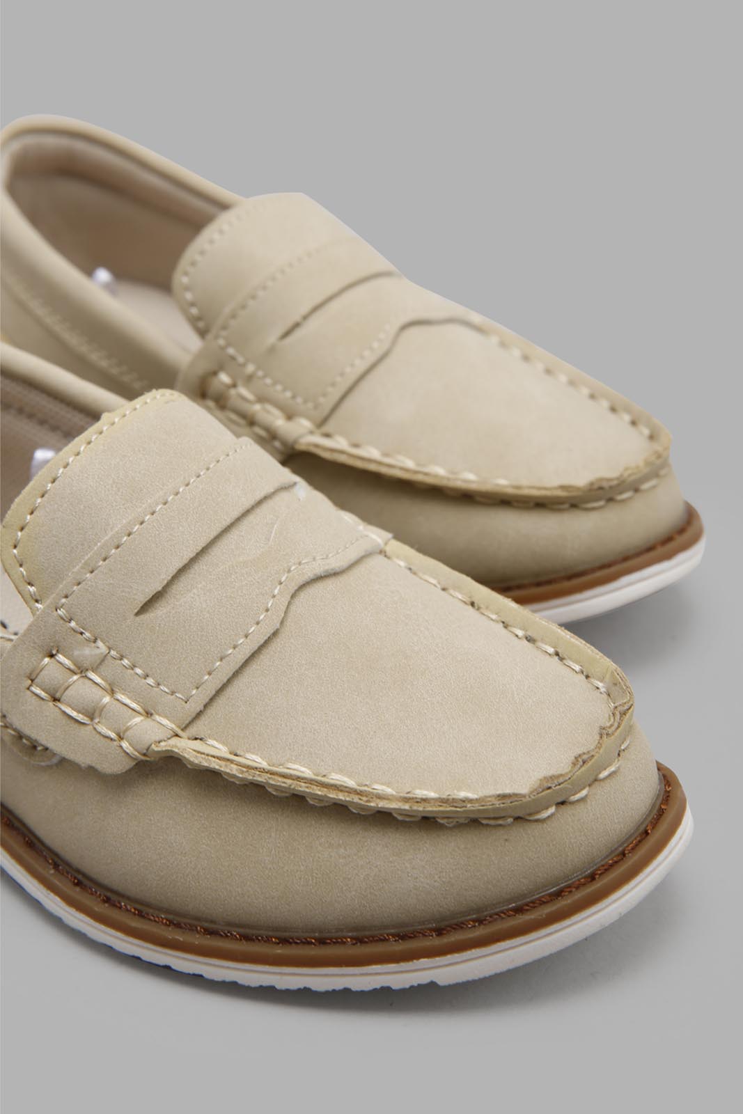 Redtag-Beige-Plain-Loafer-BOY-Shoes,-Category:Shoes,-Colour:Beige,-Deals:New-In,-Filter:Boys-Footwear-(3-to-5-Yrs),-New-In-BOY-FOO,-Non-Sale,-Section:Boys-(0-to-14Yrs),-W22A-Boys-3 to 5 Years