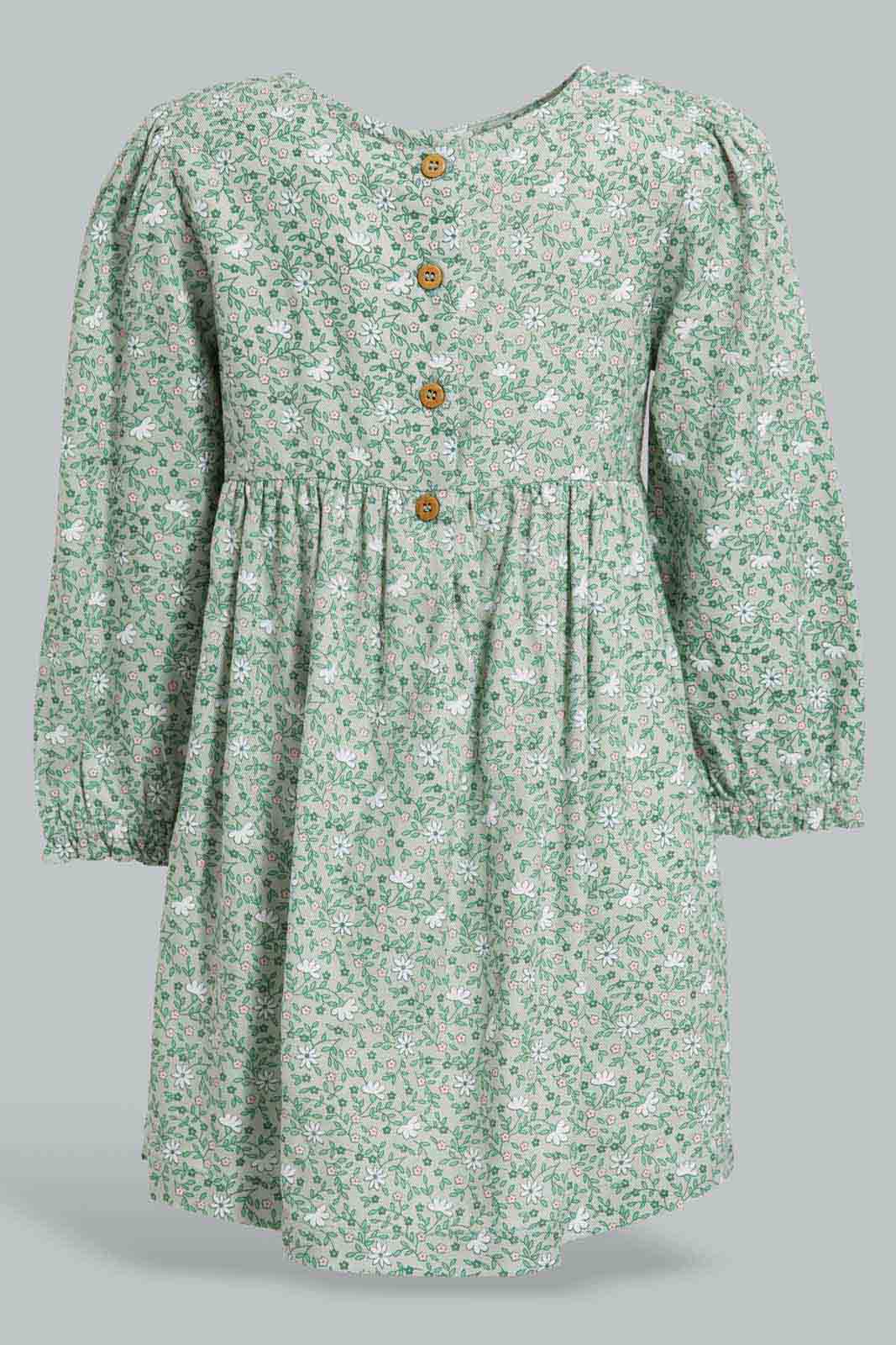 Redtag-Mint-Floral-Aop-Dress-Category:Dresses,-Colour:Mint,-Deals:New-In,-Filter:Infant-Girls-(3-to-24-Mths),-ING-Dresses,-New-In-ING-APL,-Non-Sale,-Section:Girls-(0-to-14Yrs),-W22A-Infant-Girls-3 to 24 Months