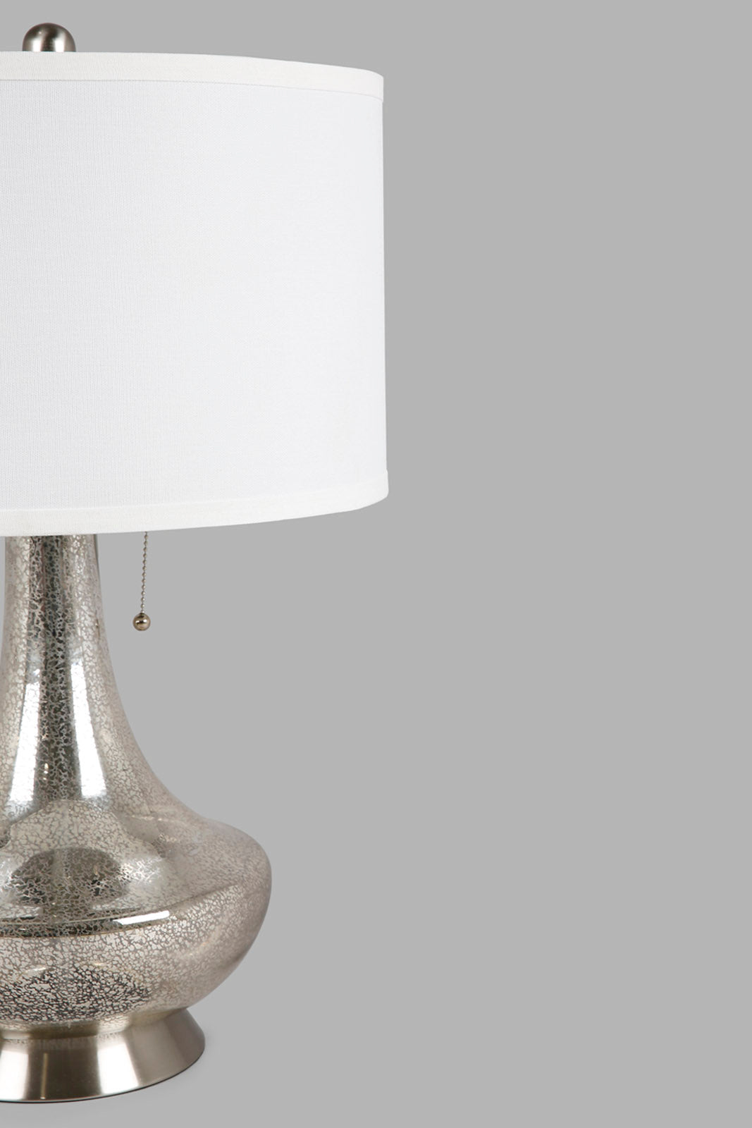 Redtag-Silver-Mercury-Glass-Table-Lamp-Category:Lamps,-Colour:Silver,-Deals:New-In,-Filter:Home-Decor,-HMW-HOM-Lighting,-New-In-HMW-HOM,-Non-Sale,-Section:Homewares,-W22O-Home-Decor-