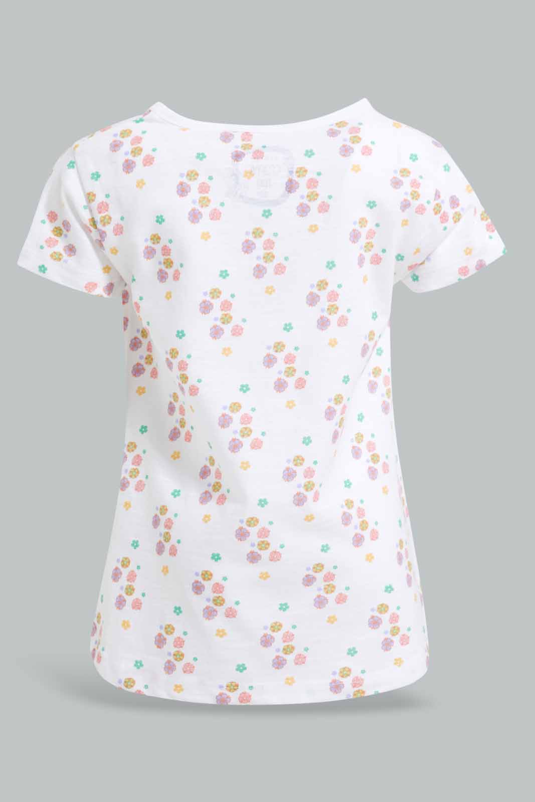 Redtag-White-Floral-AOP-T-Shirt-Category:T-Shirts,-Colour:White,-Deals:New-In,-Filter:Infant-Girls-(3-to-24-Mths),-ING-T-Shirts,-New-In-ING-APL,-Non-Sale,-Section:Girls-(0-to-14Yrs),-TBL,-W22A-Infant-Girls-3 to 24 Months