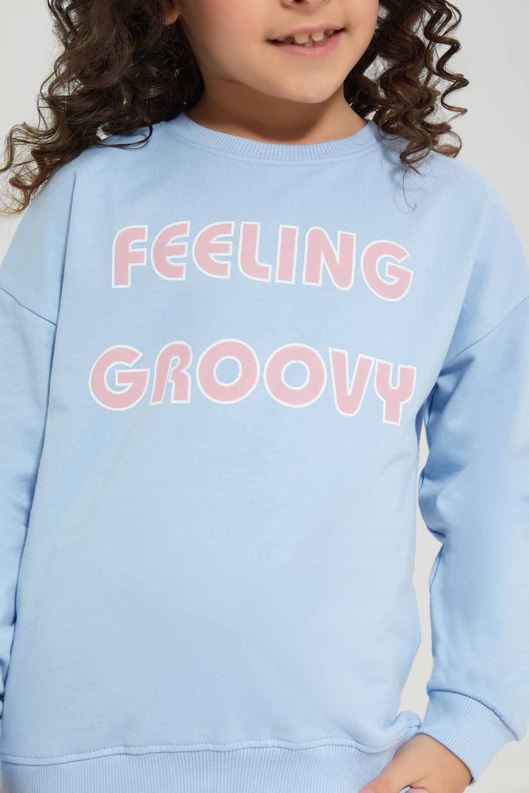 Redtag-Pale-Blue-Basic-Active-Top---Light-Blue-Category:Sweatshirts,-Colour:Blue,-Deals:New-In,-Filter:Girls-(2-to-8-Yrs),-GIR-Sweatshirts,-New-In-GIR-APL,-Non-Sale,-Section:Girls-(0-to-14Yrs),-TBL,-W22A-Girls-2 to 8 Years