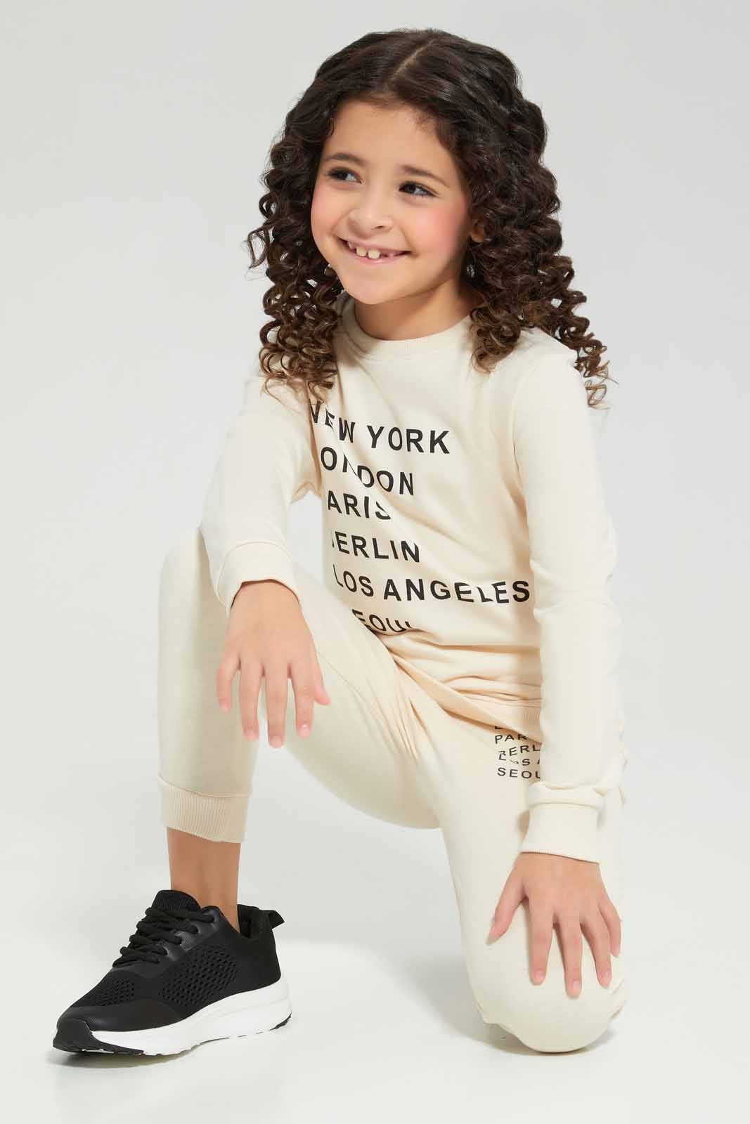 Redtag-Beige-Basic-Active-Top---Beige-Category:Sweatshirts,-Colour:Beige,-Deals:New-In,-Filter:Girls-(2-to-8-Yrs),-GIR-Sweatshirts,-New-In-GIR-APL,-Non-Sale,-Section:Girls-(0-to-14Yrs),-TBL,-W22A-Girls-2 to 8 Years