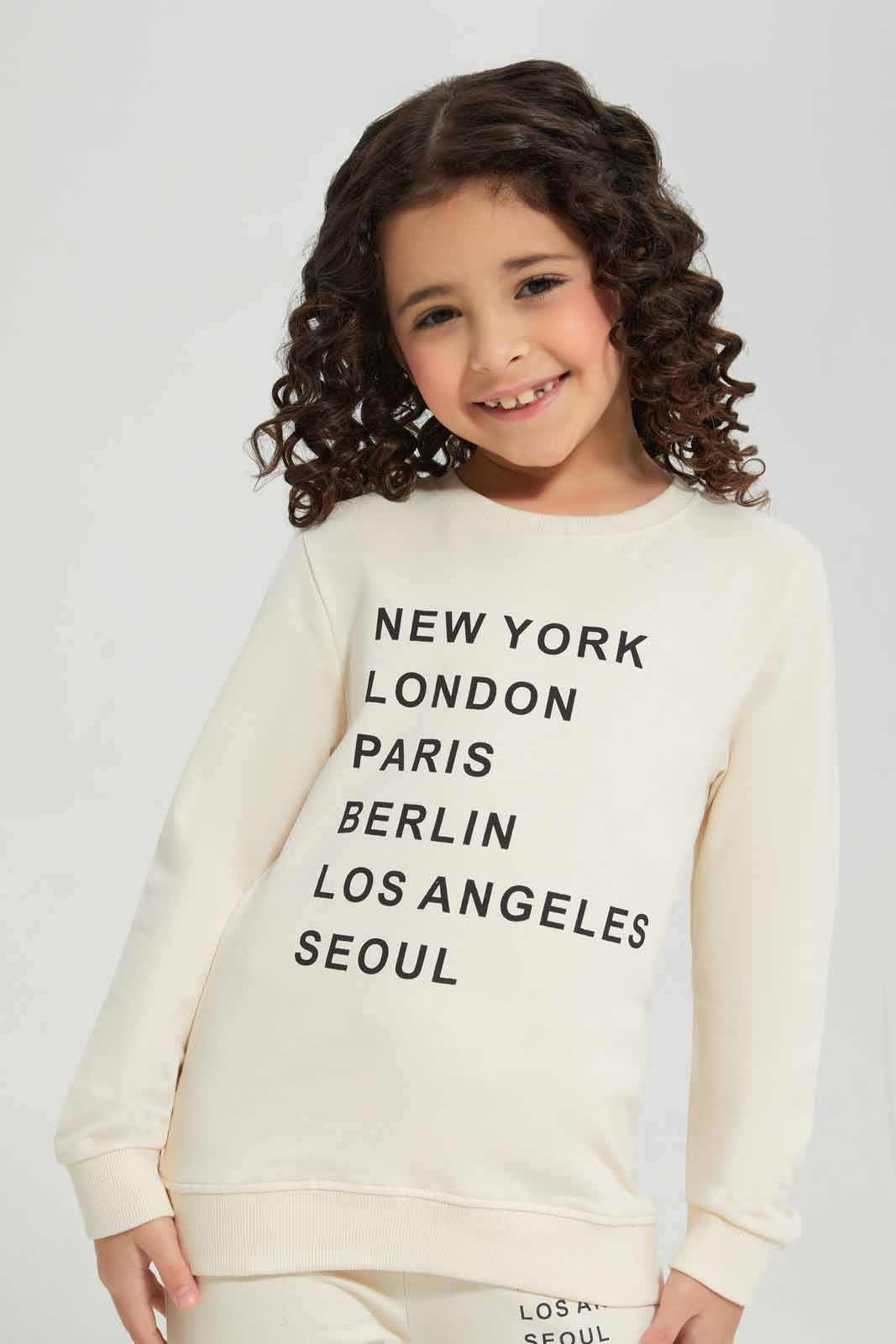 Redtag-Beige-Basic-Active-Top---Beige-Category:Sweatshirts,-Colour:Beige,-Deals:New-In,-Filter:Girls-(2-to-8-Yrs),-GIR-Sweatshirts,-New-In-GIR-APL,-Non-Sale,-Section:Girls-(0-to-14Yrs),-TBL,-W22A-Girls-2 to 8 Years