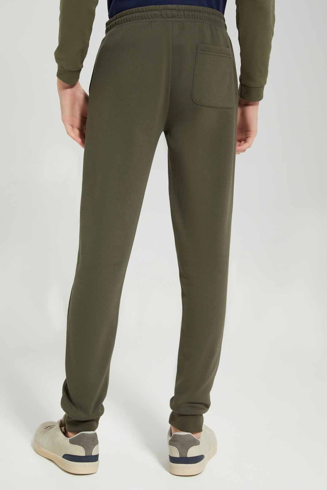 Redtag-Olive-Future-Active-Pants-BSR-Joggers,-Category:Joggers,-Colour:Olive,-Deals:New-In,-Filter:Senior-Boys-(8-to-14-Yrs),-New-In-BSR-APL,-Non-Sale,-Section:Boys-(0-to-14Yrs),-W22A-Senior-Boys-9 to 14 Years
