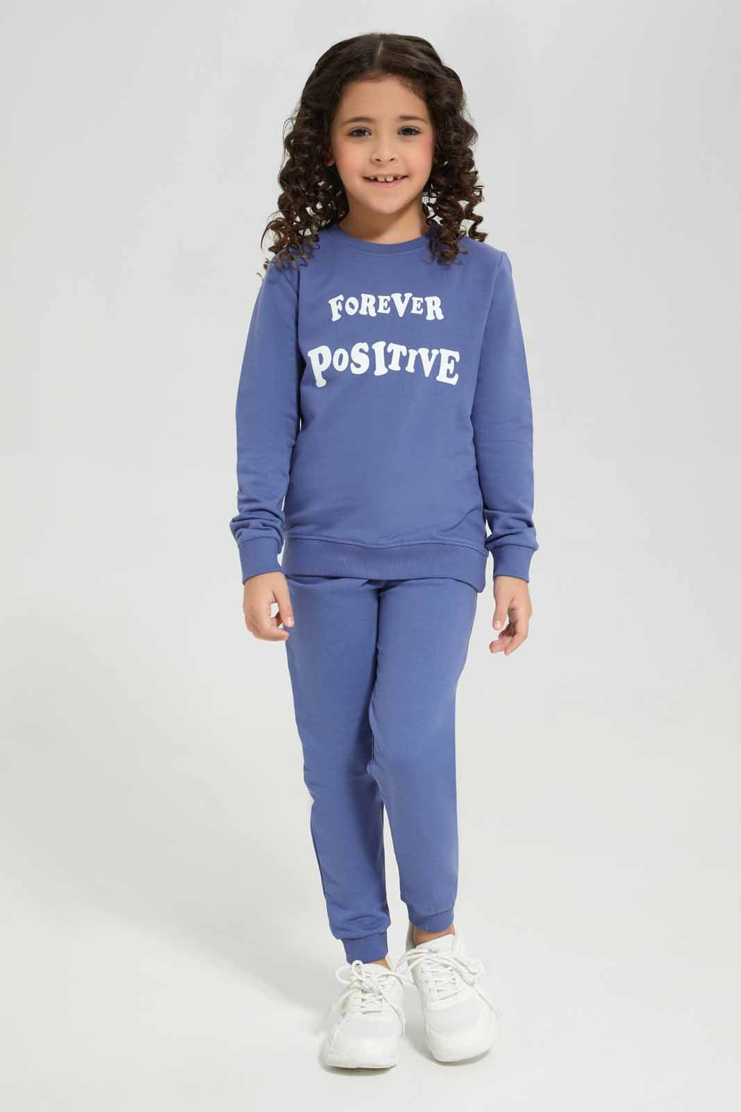 Redtag-Basic-Active-Pant---Blue-Category:Joggers,-Colour:Blue,-Deals:New-In,-Filter:Girls-(2-to-8-Yrs),-GIR-Joggers,-New-In-GIR-APL,-Non-Sale,-Section:Girls-(0-to-14Yrs),-W22A-Girls-2 to 8 Years