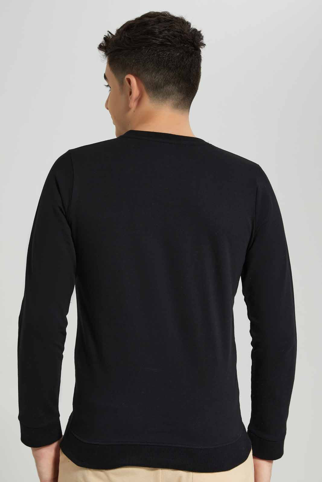 Redtag-Black-Astronaut-Sweat-Tee-BSR-Sweatshirts,-Bundle,-Category:Sweatshirts,-Colour:Black,-Deals:3-For-90,-Deals:New-In,-Filter:Senior-Boys-(8-to-14-Yrs),-New-In-BSR-APL,-Section:Boys-(0-to-14Yrs),-TBL,-W22A-Senior-Boys-9 to 14 Years