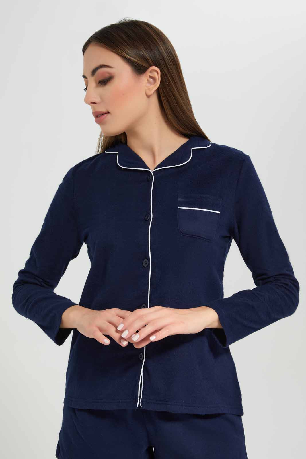 Redtag-Assorted-Woven-Cotton-Flannel-Pyjama-Set-Category:Pyjama-Sets,-Colour:Assorted,-Deals:New-In,-Filter:Women's-Clothing,-New-In-Women-APL,-Non-Sale,-Section:Women,-TBL,-W22B,-Women-Pyjama-Sets--