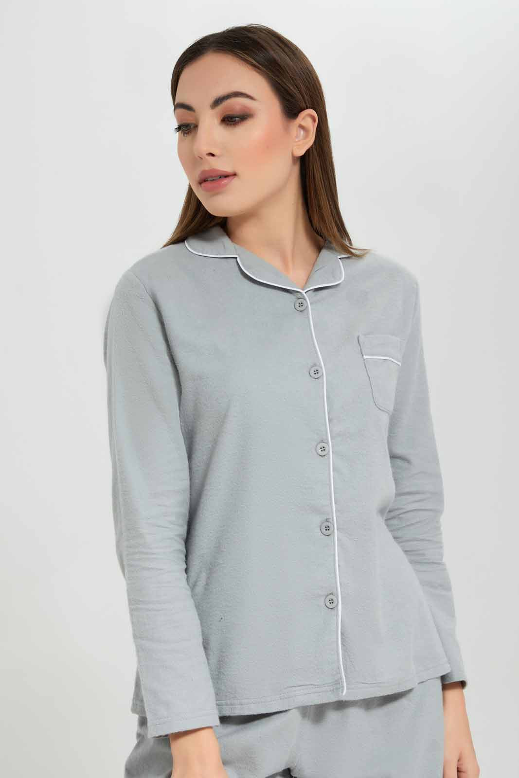 Redtag-Assorted-Woven-Cotton-Flannel-Pyjama-Set-Category:Pyjama-Sets,-Colour:Assorted,-Deals:New-In,-Filter:Women's-Clothing,-New-In-Women-APL,-Non-Sale,-Section:Women,-TBL,-W22B,-Women-Pyjama-Sets--