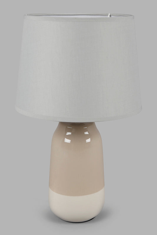 Redtag-White-Color-Block-Ceramic-Table-Lamp-Category:Lamps,-Colour:White,-Deals:New-In,-Filter:Home-Decor,-HMW-HOM-Lighting,-New-In-HMW-HOM,-Non-Sale,-Section:Homewares,-W22A-Home-Decor-