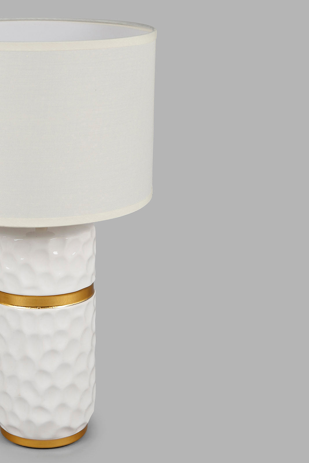 Redtag-Cream-Pattern-Ceramic-Table-Lamp-Category:Lamps,-Colour:Cream,-Deals:New-In,-Filter:Home-Decor,-HMW-HOM-Lighting,-New-In-HMW-HOM,-Non-Sale,-Section:Homewares,-W22A-Home-Decor-