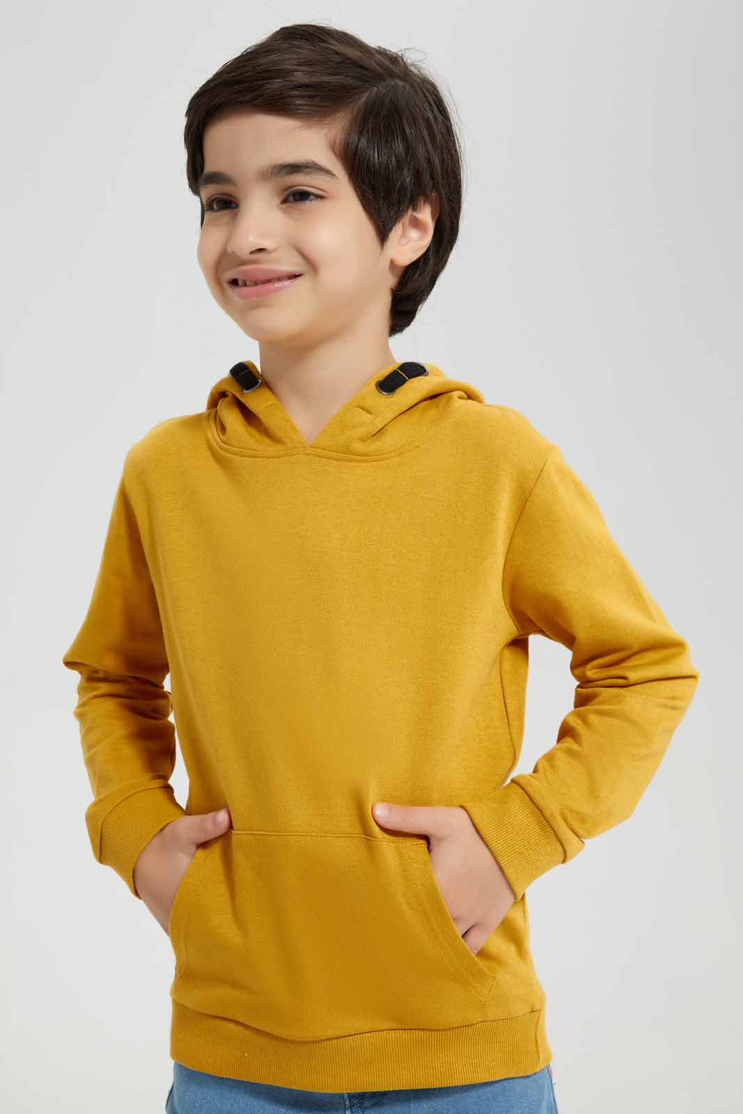Redtag-Yellow-Hooded-Sweatshirt-BOY-Sweatshirts,-Category:Sweatshirts,-Colour:Yellow,-Deals:New-In,-Filter:Boys-(2-to-8-Yrs),-New-In-BOY-APL,-Non-Sale,-Section:Boys-(0-to-14Yrs),-TBL,-W22A-Boys-2 to 8 Years