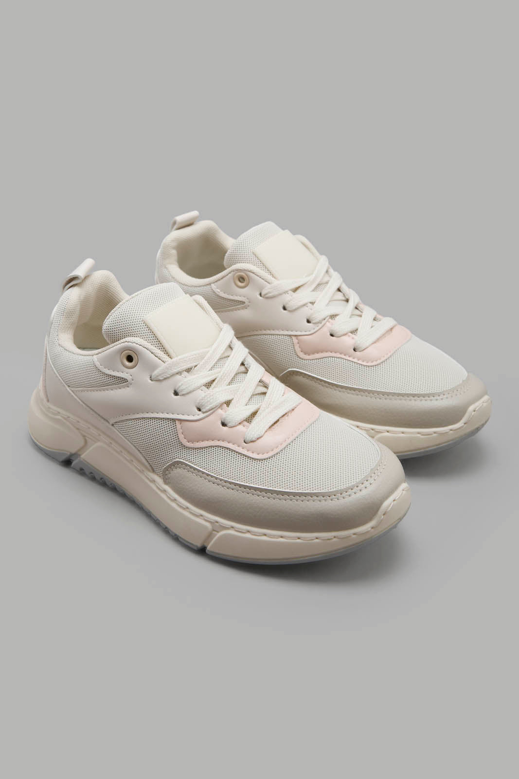 Redtag-Beige-Jogger-Category:Trainers,-Colour:Beige,-Deals:New-In,-Filter:Women's-Footwear,-New-In-Women-FOO,-Non-Sale,-Section:Women,-W22O,-Women-Trainers-Women's-