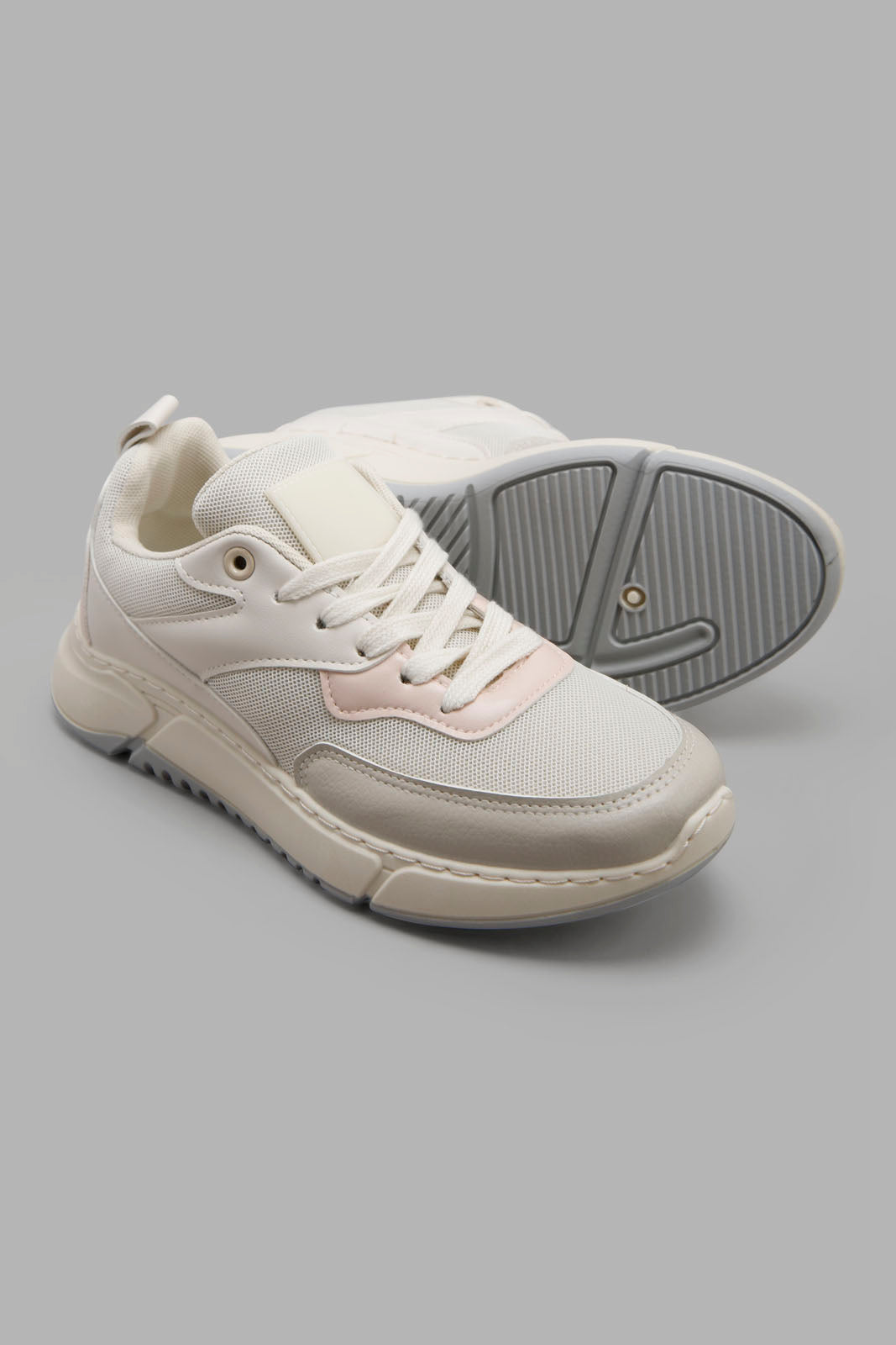 Redtag-Beige-Jogger-Category:Trainers,-Colour:Beige,-Deals:New-In,-Filter:Women's-Footwear,-New-In-Women-FOO,-Non-Sale,-Section:Women,-W22O,-Women-Trainers-Women's-