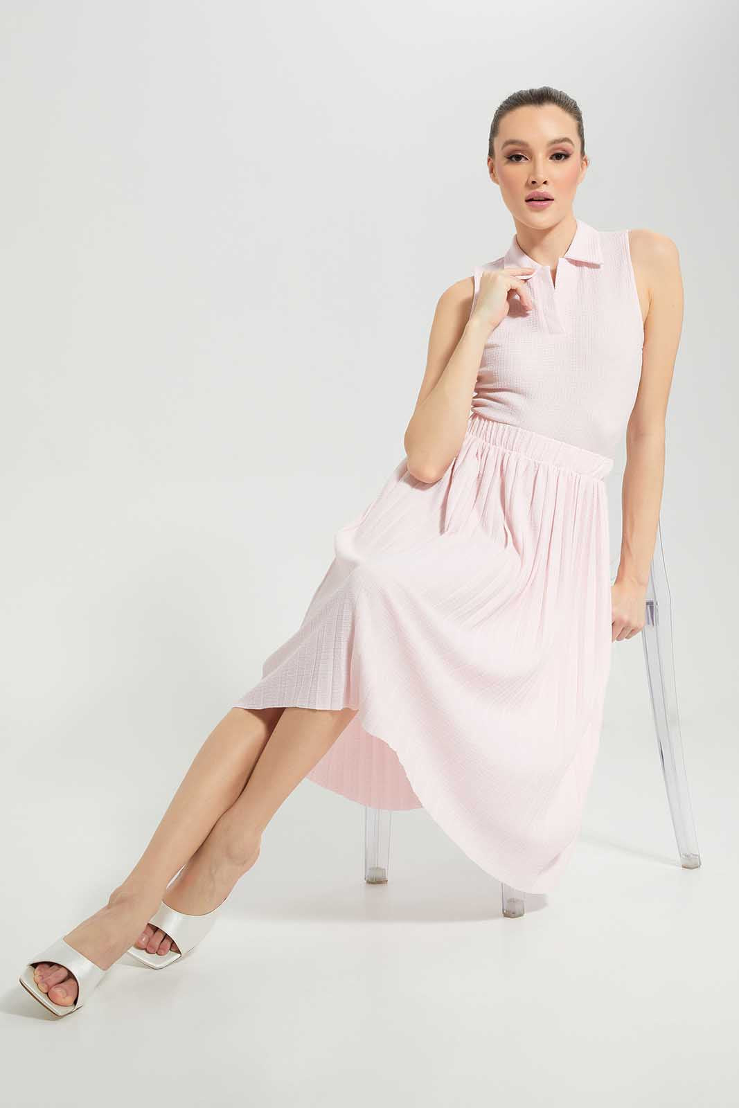 Redtag-Pink-Textured-Top-Category:Tops,-Colour:Apricot,-Deals:New-In,-Filter:Women's-Clothing,-LDC,-LDC-Tops,-New-In-LDC-APL,-Non-Sale,-Section:Women,-W22A-Women's-