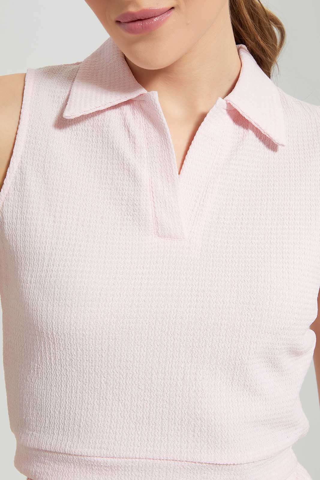 Redtag-Pink-Textured-Top-Category:Tops,-Colour:Apricot,-Deals:New-In,-Filter:Women's-Clothing,-LDC,-LDC-Tops,-New-In-LDC-APL,-Non-Sale,-Section:Women,-W22A-Women's-